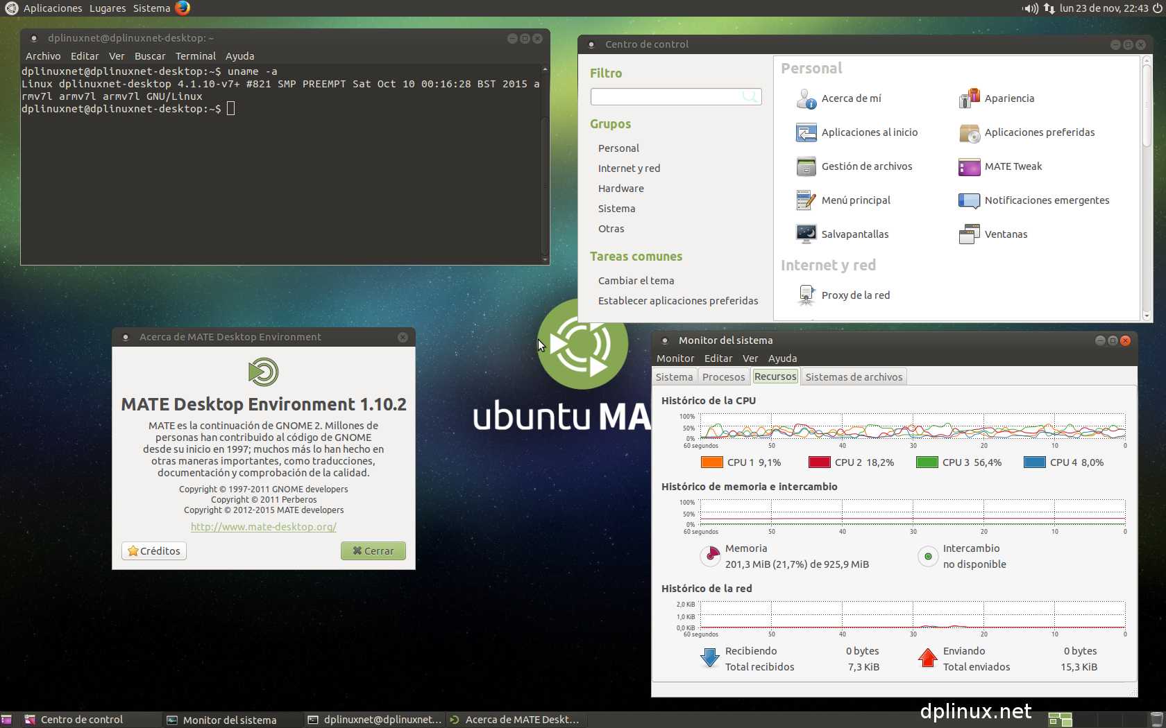 ubuntu mate escritorio